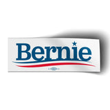 Bernie Classic Logo (6" x 2" Vinyl Sticker -- Pack of Two!)