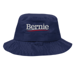 Bernie (Embroidered Navy Bucket Hat)