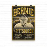 Bernie In Pittsburgh (12"x18" Poster)