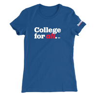 College For All (Royal Blue Tee)