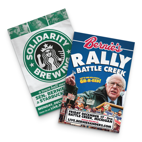 Solidarity Brewing & Battle Creek Rally (12"x18" Poster 2-Pack)