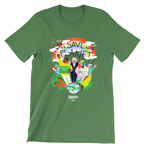 We Will Save This Planet (Leaf Tee)